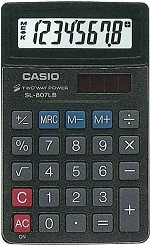 casio SL-807LB (BK)